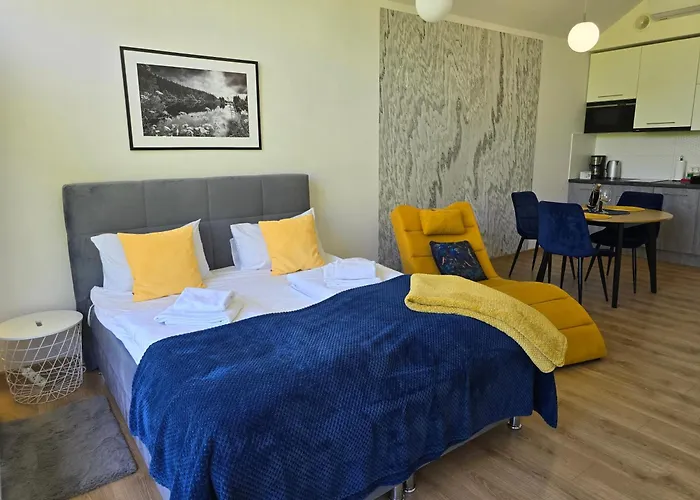 Z Pieknym Widokiem Na Gory Schreiberhau