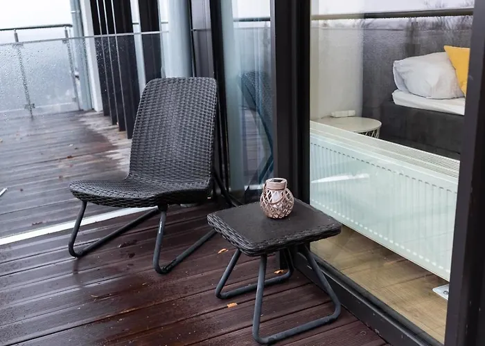 Z Pieknym Widokiem Na Gory Schreiberhau