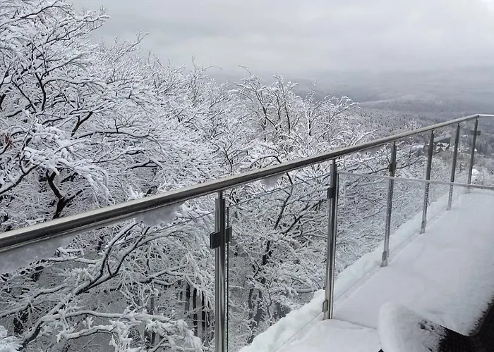Z Pieknym Widokiem Na Gory Sklářská Poruba